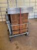 (35) 3x4 Pieces of Parquet Dance Floor (Cart not included)