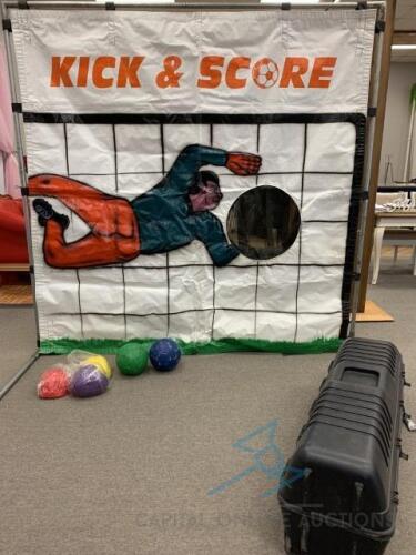 Twister Display Kick and Score Soccer Frame Game