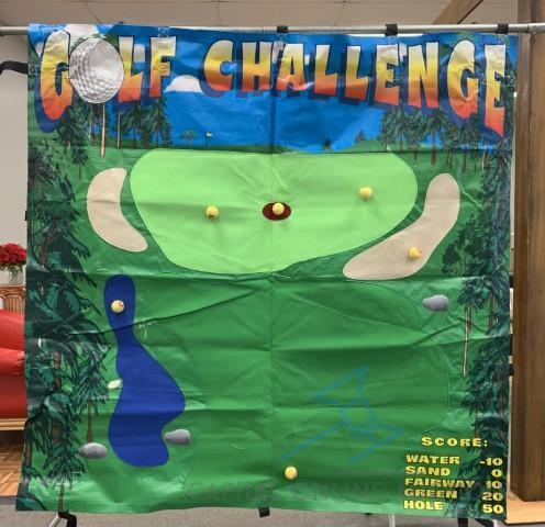 Twister Display Golf Challenge Frame Game