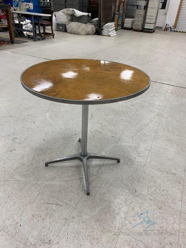 (5) Seated 30" Cocktail Tables