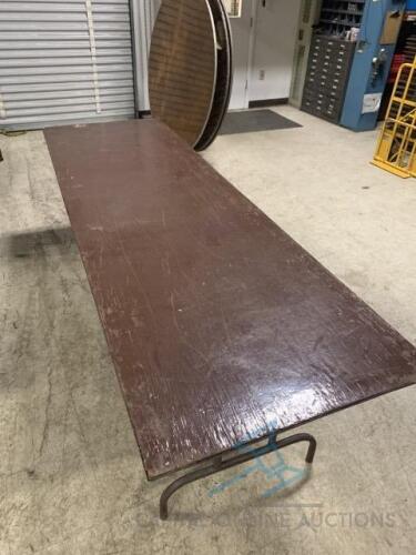 (10) 8' Banquet Tables