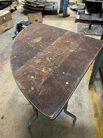 (9) 42" CORNER TABLE