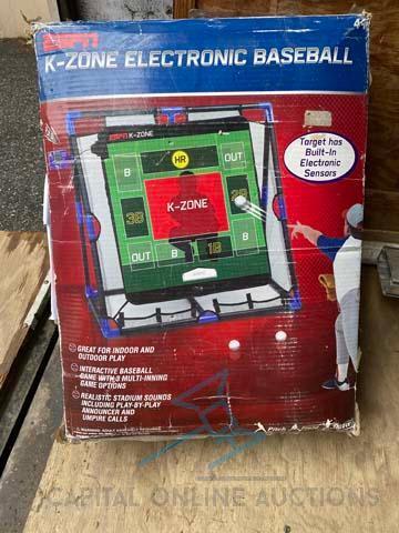 (2) K-ZONE ELECTRONIC BASEBALL