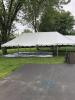 20 x 40 1 Piece White Pole Tent