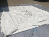 16'x16' 1 Piece White Pole Tent Top (TOP ONLY)