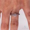 14kt Gold Diamond Engagement Ring - 4