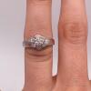 14kt White Gold & Diamond Ring - 4