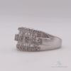 Amazing 14kt White Gold Diamond Band Ring - 3