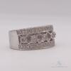 14kt White Gold & Diamond Band Ring - 3