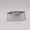 14kt White Gold & Diamond Band Ring - 4