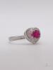 18kt Gold, Ruby & Diamond Cocktail Ring - 6