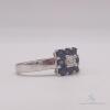 14kt Gold, Blue Sapphire, & Diamond Ring - 3