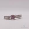 14kt Gold, Pink Sapphire & Diamond Ring