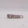 14kt Gold, Pink Sapphire & Diamond Ring - 2