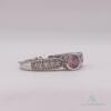 14kt Gold, Pink Sapphire & Diamond Ring - 3