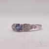 14kt Gold, Blue Sapphire, & Diamond Ring - 2