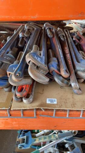 Assorted Pipe Wrenches