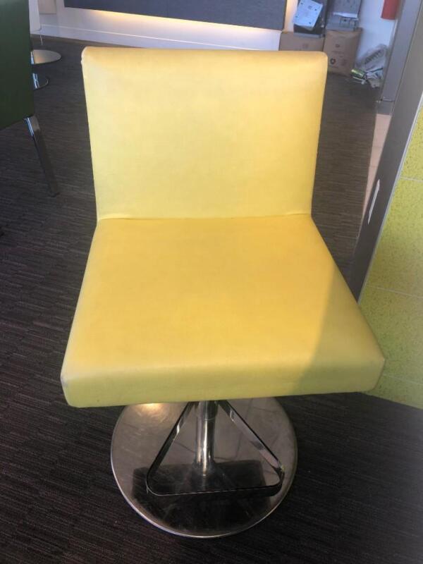 12 Yellow Dining Chairs