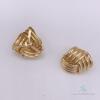 14kt Solid Yellow Gold Earrings - 2