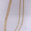 14kt Solid Yellow Gold Chain Necklace - 21 inches - 3