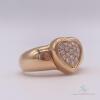 18kt Rose Gold & Diamond Designer Piaget Ring - 3