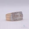 14kt Gold & Diamond Band Ring - 3