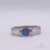 14kt Gold & Blue Sapphire Ring