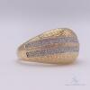 14kt Gold & Diamond Band Ring - 3