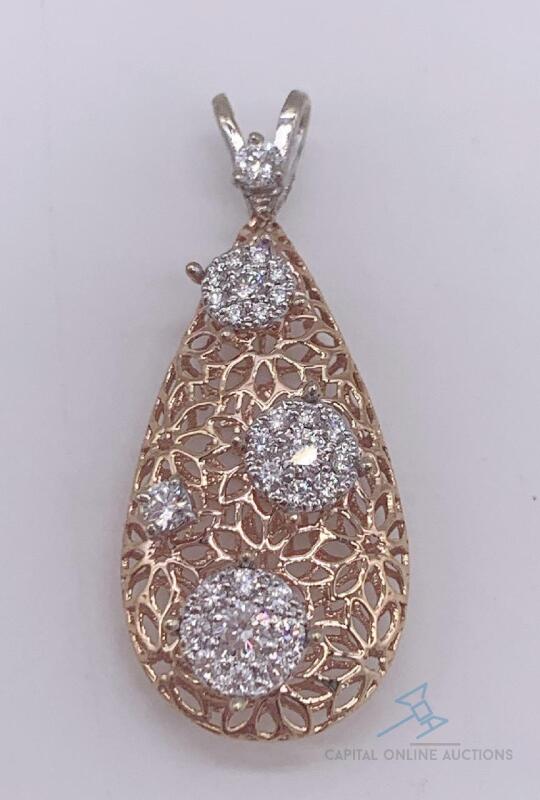 14kt Gold & Diamond Pendant