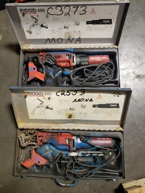 (2) Ridgid Reciprocating Saw