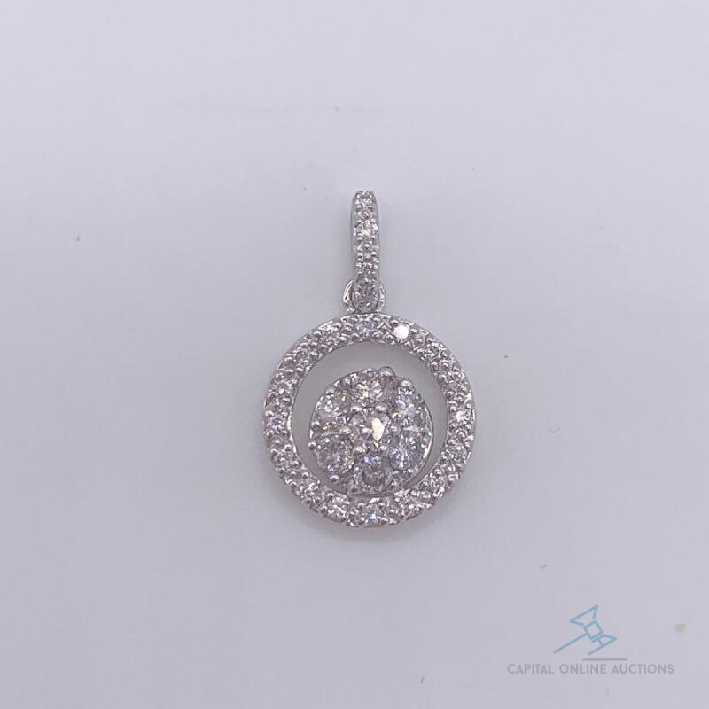 14kt Gold & Diamond Pendant