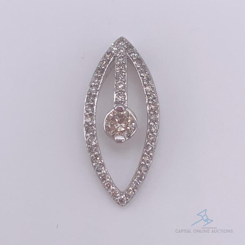 14kt Gold & Diamond Pendant