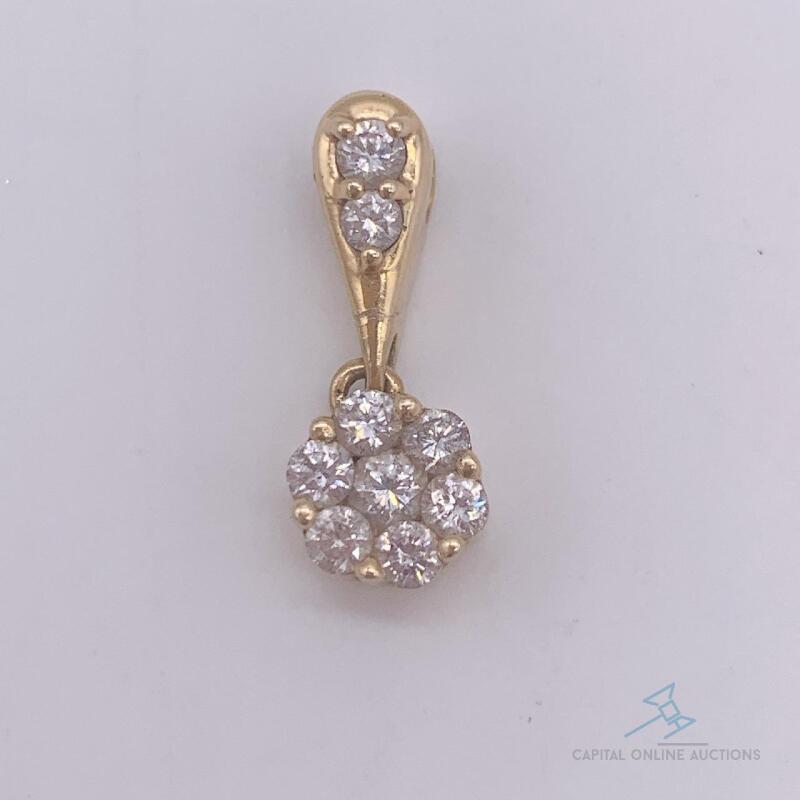 14kt Gold & Diamond Pendant