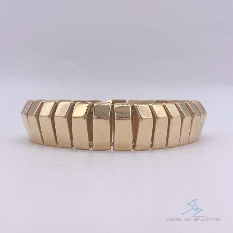 14kt Solid Yellow Gold Bracelet