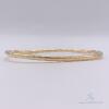 14kt Solid Yellow Gold Bangle Bracelet