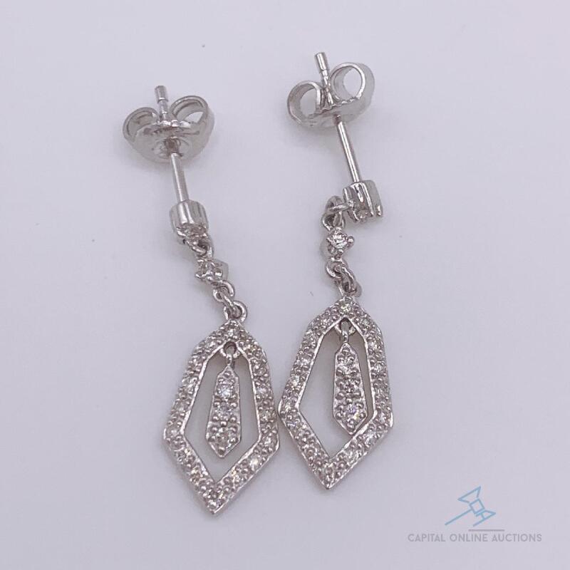 14kt Gold & Diamond Earrings