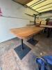 4 Heavy Base Four Top Dining Table - 2