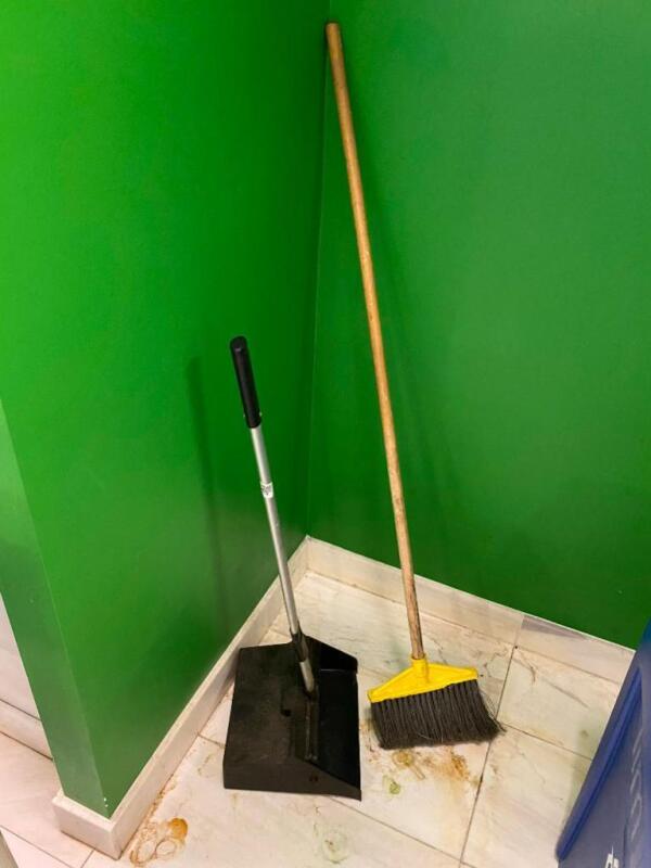 Broom and Dust Pan Set