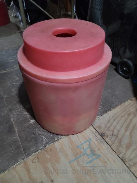 Red Super Keg Cooler