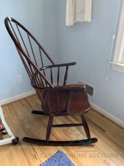 Cherrywood Rocking chair Mid-century