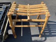 (2) Wicker Stool