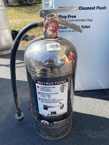 (2) Fire Extinguishers