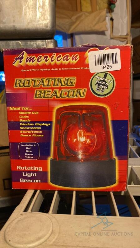 American DJ Rotating Beacon Light