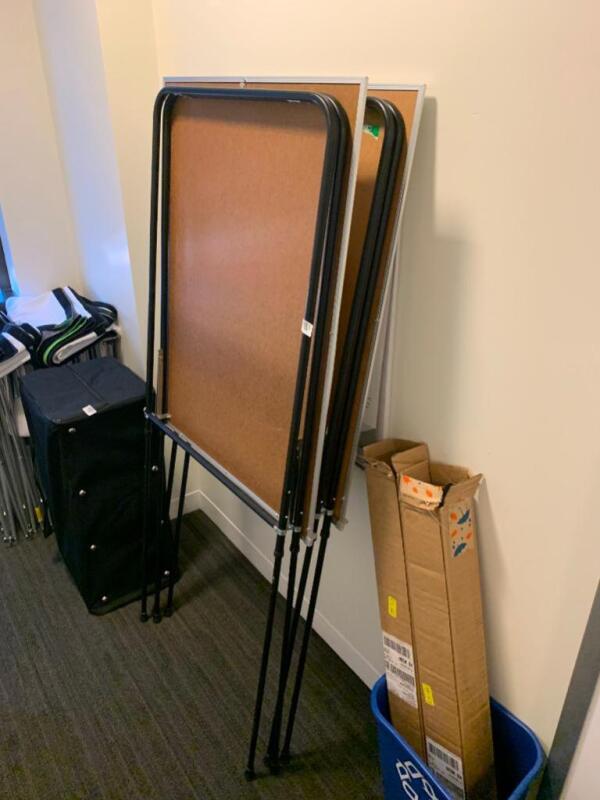 2 Flip Chart Easels