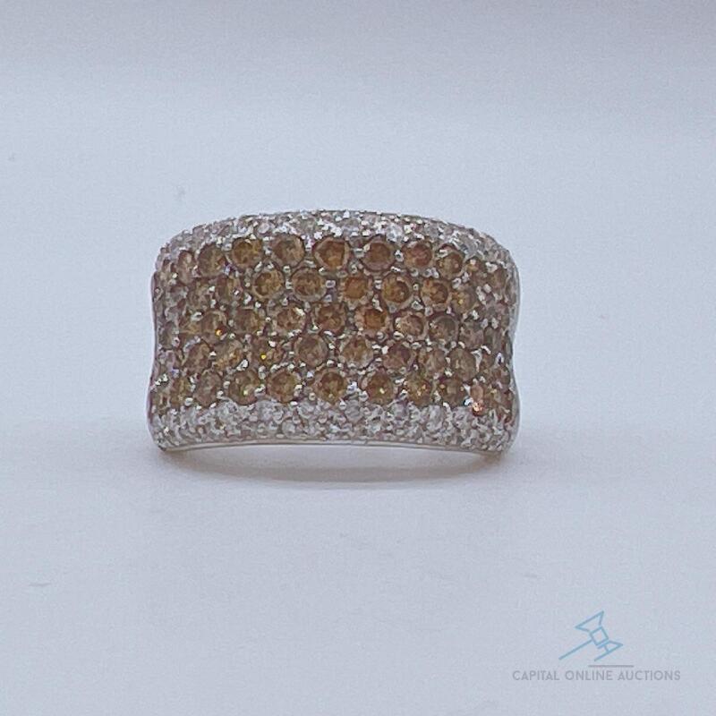 3.0 Carat Diamond Cocktail Ring in 14kt Gold