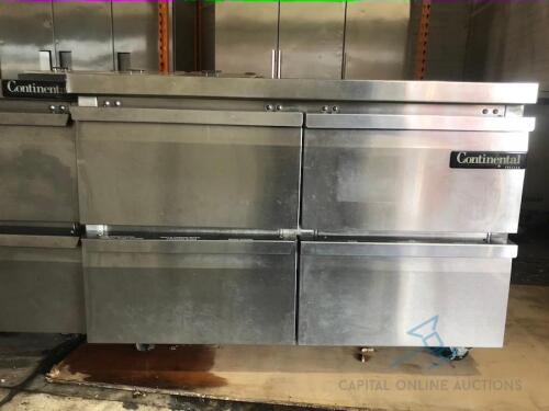 Continental Four Drawer Freezer