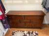 Large Oak Wood Dresser with matching Night Stands & mirror (total 4 pieces) - 5