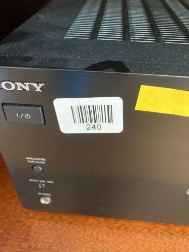 Sony Blue Ray player & Sony Digital Audio/Video Control Center