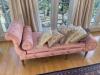 Pink Chaise Lounge comes w/ pink cylinder pillow (other pillows not included) - 2