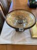 Glass & metal decorative bowl - 5